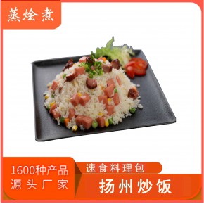 外卖快餐加热即食炒饭料理包厂家批发 扬州炒饭速食方便饭调理包