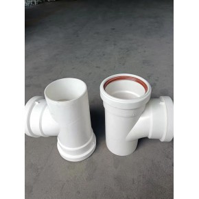 DN：50-200新逸FRPP法兰聚丙烯静音管、新逸HDPE沟槽式静音管