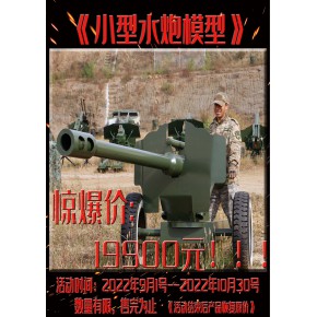 小型水炮模型