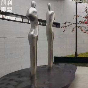 现代人雕塑优价价格 近代雕塑异型 锻钢西方人雕塑