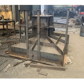 钢结构基础墩模具 单纯外模生产 ​管廊钢模板 总结 建中