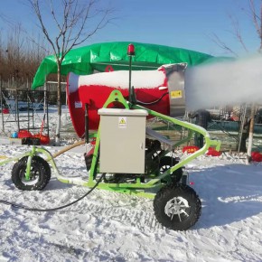 全自动雾炮喷雪造雪机厂家 游乐场景区60/70造雪机