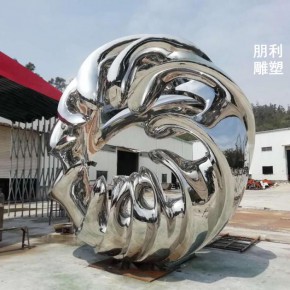供给水浪花雕塑异型 钢结构水浪造型 不锈钢水浪花雕塑厂家制造