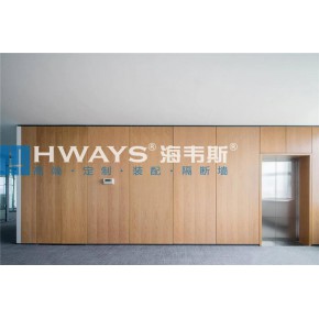 夹丝玻璃内置百叶隔断施工 海韦斯成品钢板墙