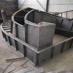 收费岛钢模具 使用过程