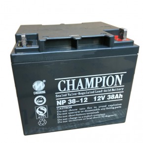 CHAMPION蓄电池NP38-12 12V38AH应急系统