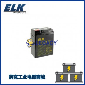 美国ELK蓄电池ELK-1218铅酸阀控式12V18AH消防应急电源