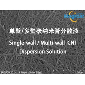 碳纳米管分散液 单壁或多壁 CNT