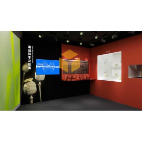 禁毒教育展厅 VR禁毒多媒体展厅互动投影系统