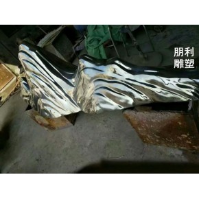 抽象假山雕塑厂-企业标志假山雕塑精选-彩钢制作