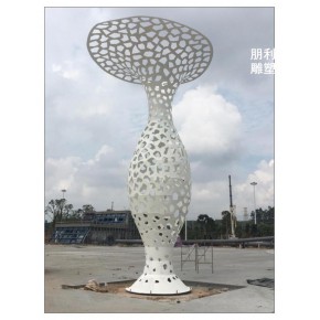 大理石瓶子雕塑-中式工艺-切面瓶子雕塑厂家