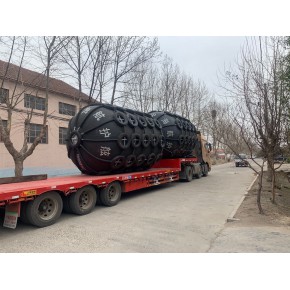 青岛京盛船舶用品有限公司 漂浮式护舷 充气护舷 船用气囊 EVA护舷