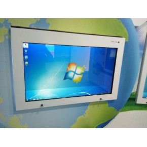 展厅触摸一体机透明屏透明一体机