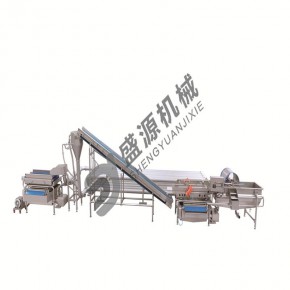果蔬加工设备净菜 山东盛源食品机械有限公司 榆阳区果蔬加工