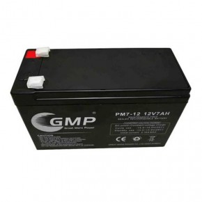 GMP蓄电池PM8-12 12V8AH通讯照明 电动童车 医疗设备铅酸