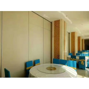餐饮酒店推拉隔墙镂空隔断赛勒尔85型活动屏风折叠门设计装饰