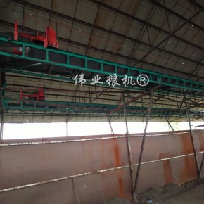 带卸料小车输送机 悬挂无线遥控输送线 吊挂粮食输送流水线