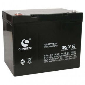 CONSENT蓄电池GS12V5AH GS系列规格参数