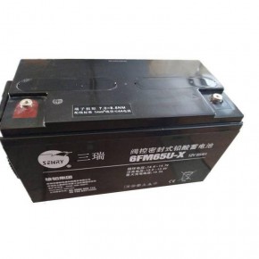 SENRY三瑞蓄电池-6FM-75-X太阳能蓄电池12V75AH蓄电池放电内阻测试