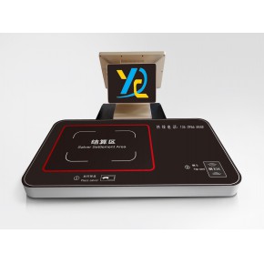 智慧餐厅双屏镶入式结算，智能餐盘，学校企业食堂备餐台