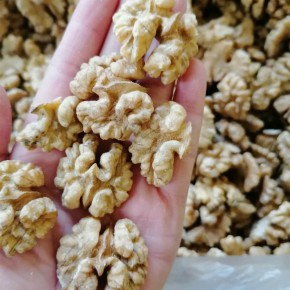 云南核桃仁出口白头路（light haves LH）10KG/箱可商检供应外贸出口订单