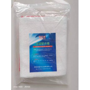 石棉被灭火毯1.5米*1.5米1*1米消防认证电焊加油站国标防火毯