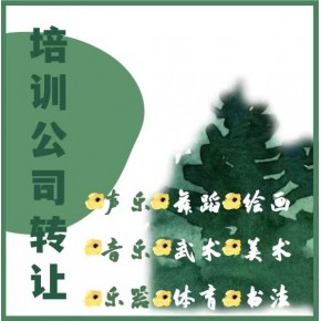 办理艺术培训公司，西城舞蹈培训公司转让