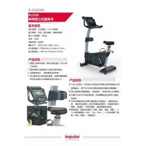 天津英派斯立式健身车RU500