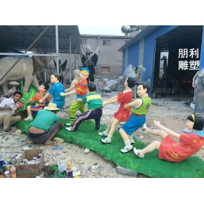 展品拔萝卜雕像订做生产厂家 企业素材提供 景观抽象拔萝卜雕像提供