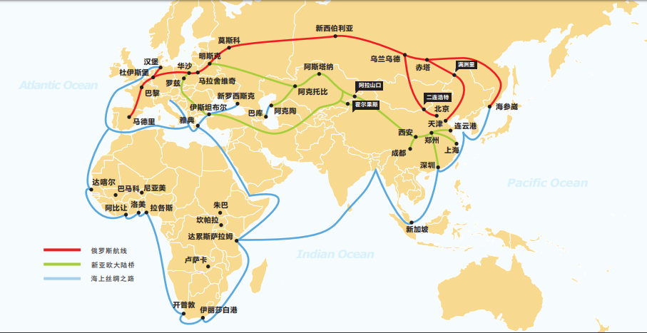 哈萨克斯坦回程班列进口亚麻籽到山东