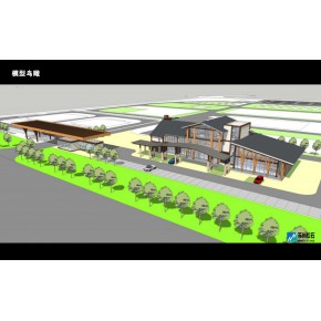 装配式木结构接待会所办公楼设计及施工