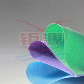 化学浸渍无纺布      彩色空滤骨架