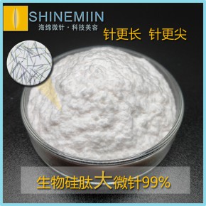 进口海绵骨针99%白针海绵微针水解海绵批发