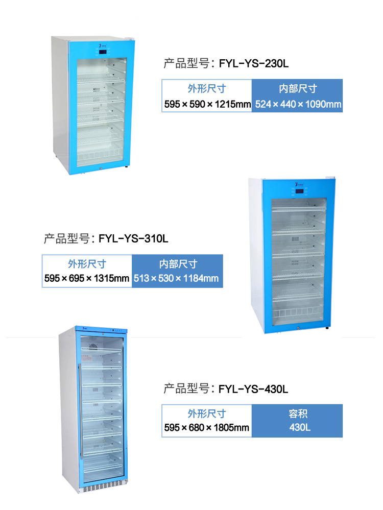 福意联15-25度常温药品冰箱