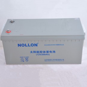太阳能胶体蓄电池12V200AH路灯户外储能供电