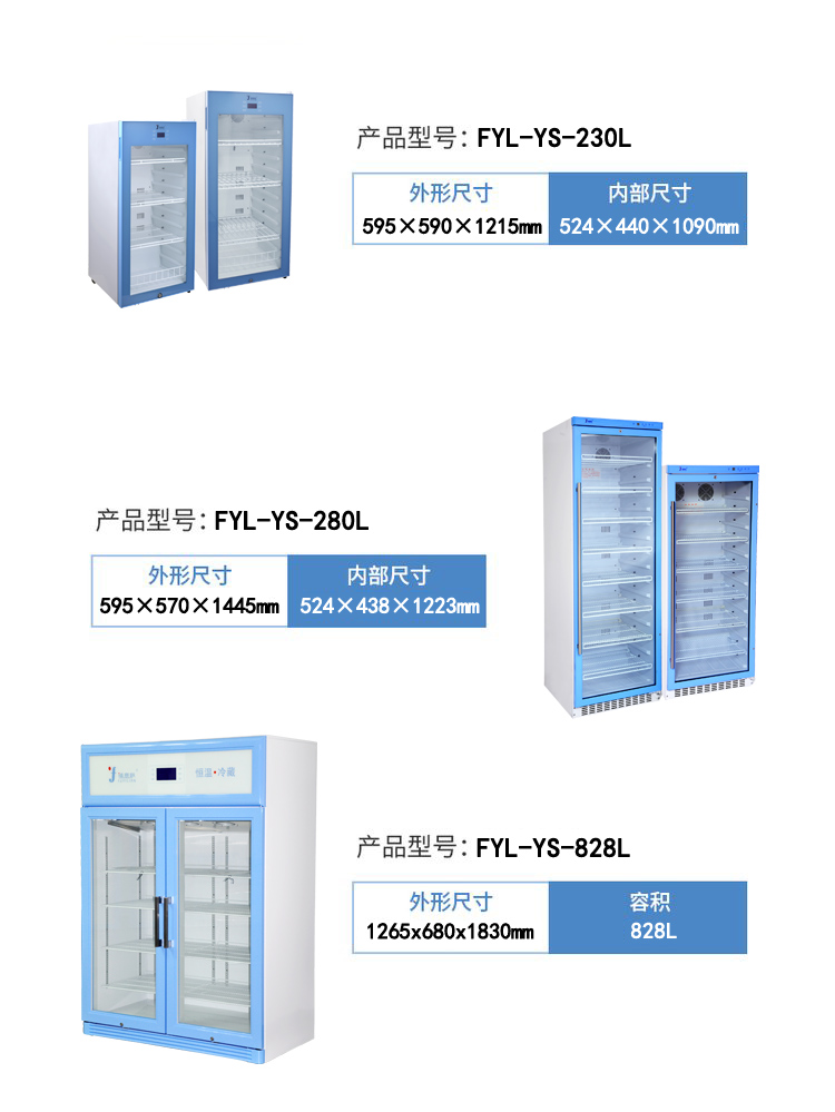 可达到25度的药品保存箱