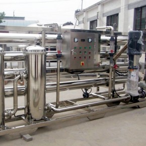 雙級反滲透設備 3T/H水處理 工業(yè)純水制取裝置