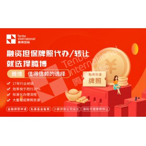深圳工程担保公司办理融资担保牌照条件及流程(新下)