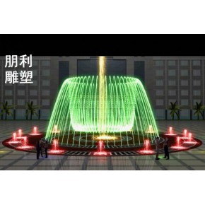 企业水幕雕塑价格 水帘雕塑生产 烤漆水幕雕塑