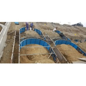公路护坡平面钢模板  拱形骨架钢模板 支持来图定制