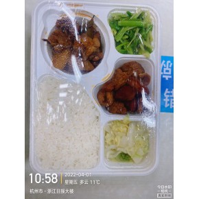 杭州梦想小镇盒饭企业用餐员工餐团餐配送