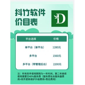 正規(guī)抖竹軟件多少？能便宜嗎？