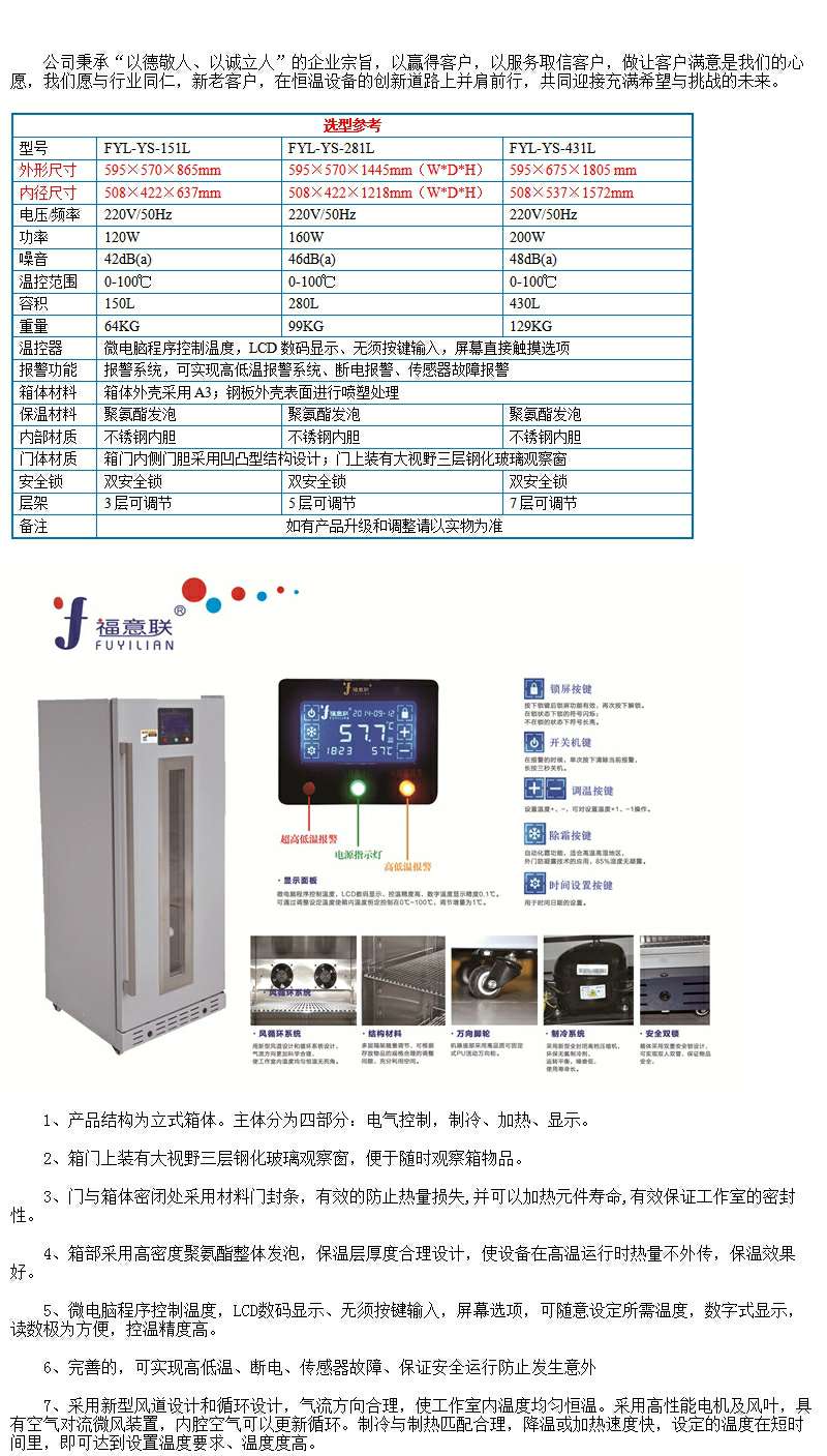 15-25度恒温药品储存柜