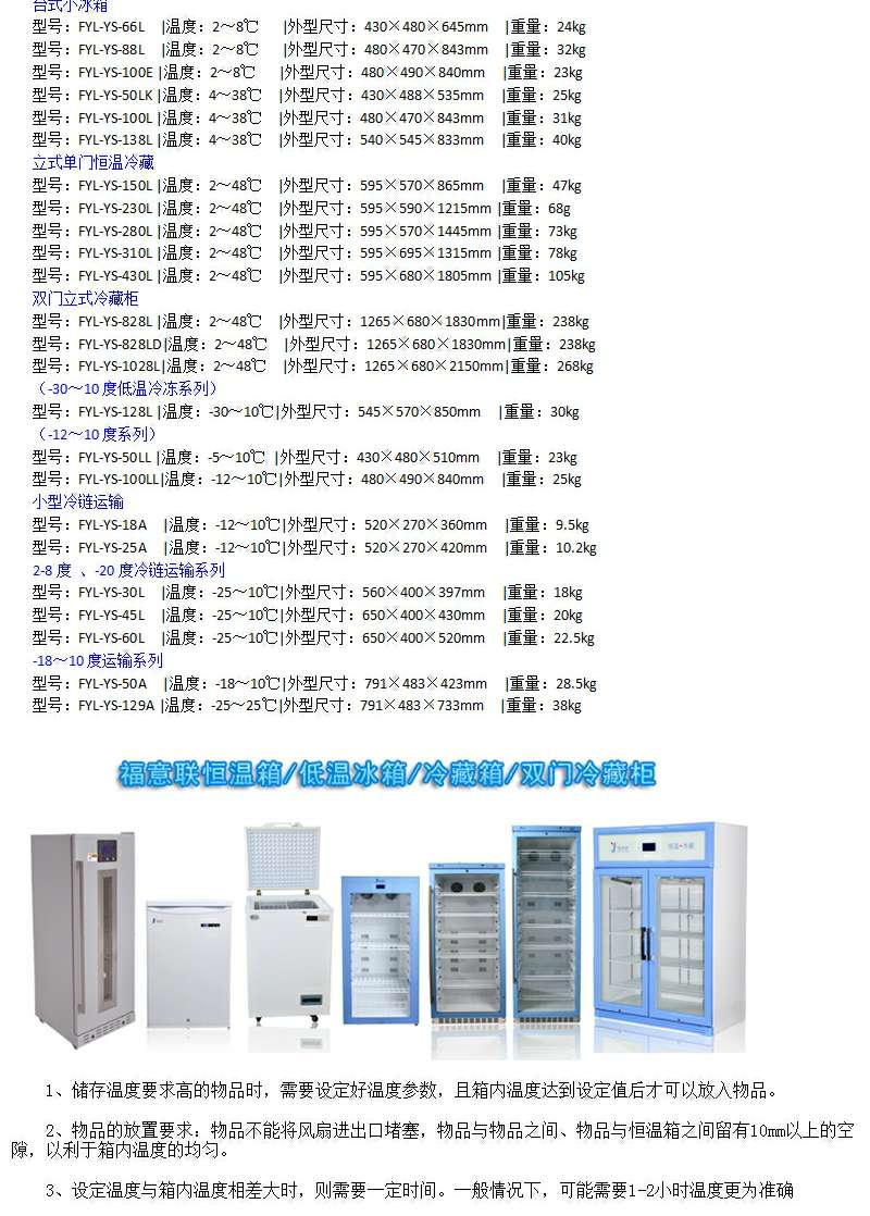 医用保温柜、低温柜（嵌入式）