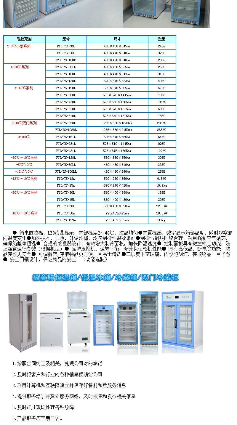 FYL-YS-50LK医用恒温箱 加温液体预热箱 福意联