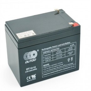 OUTDO奥特多蓄电池OT12-12 12V12AH 门禁系统报警消防电池