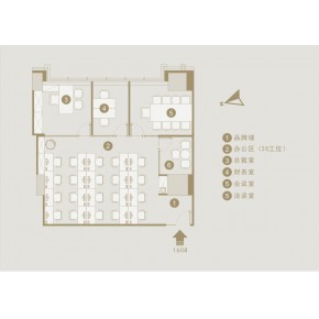 成都北路333号上海招商局广场出租定制装修带家具的办公室招租