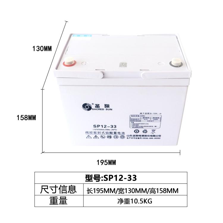 圣阳SP1280EPS铅酸蓄电池