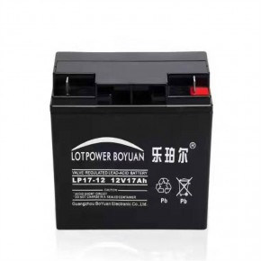 乐珀尔蓄电池LP17-12 12V17AH直流屏 通讯系统 自动门禁电源