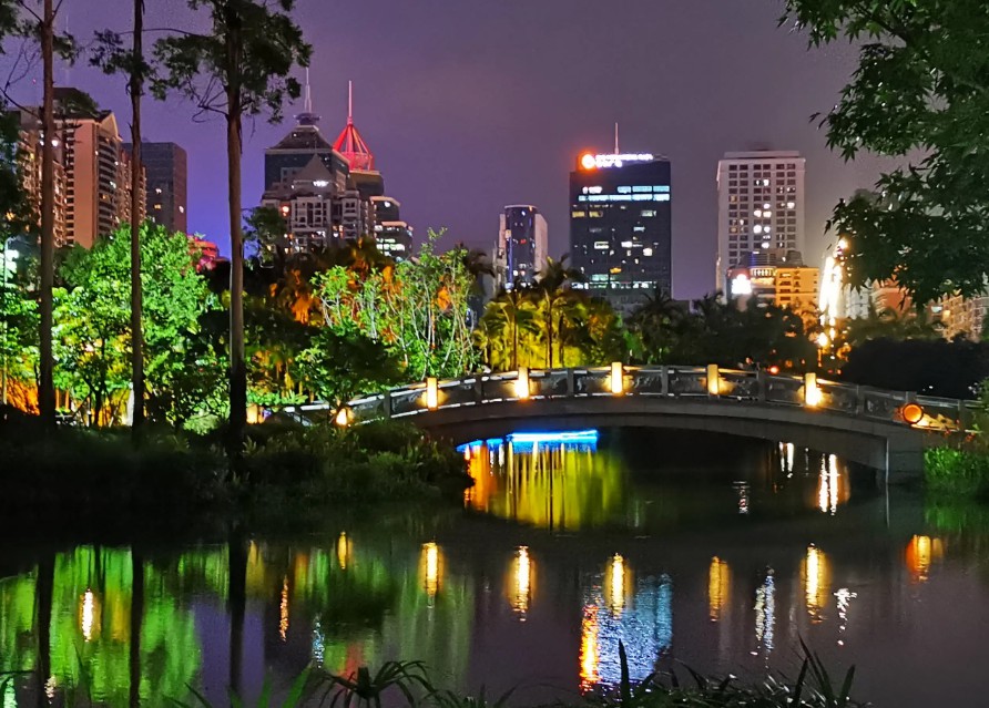 公园夜景LED灯光源